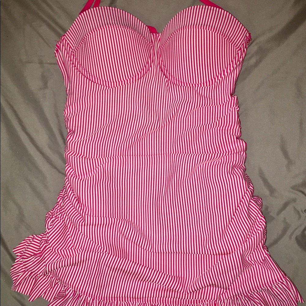 Jessica Simpson -  Flattering One Piece Swimsuit